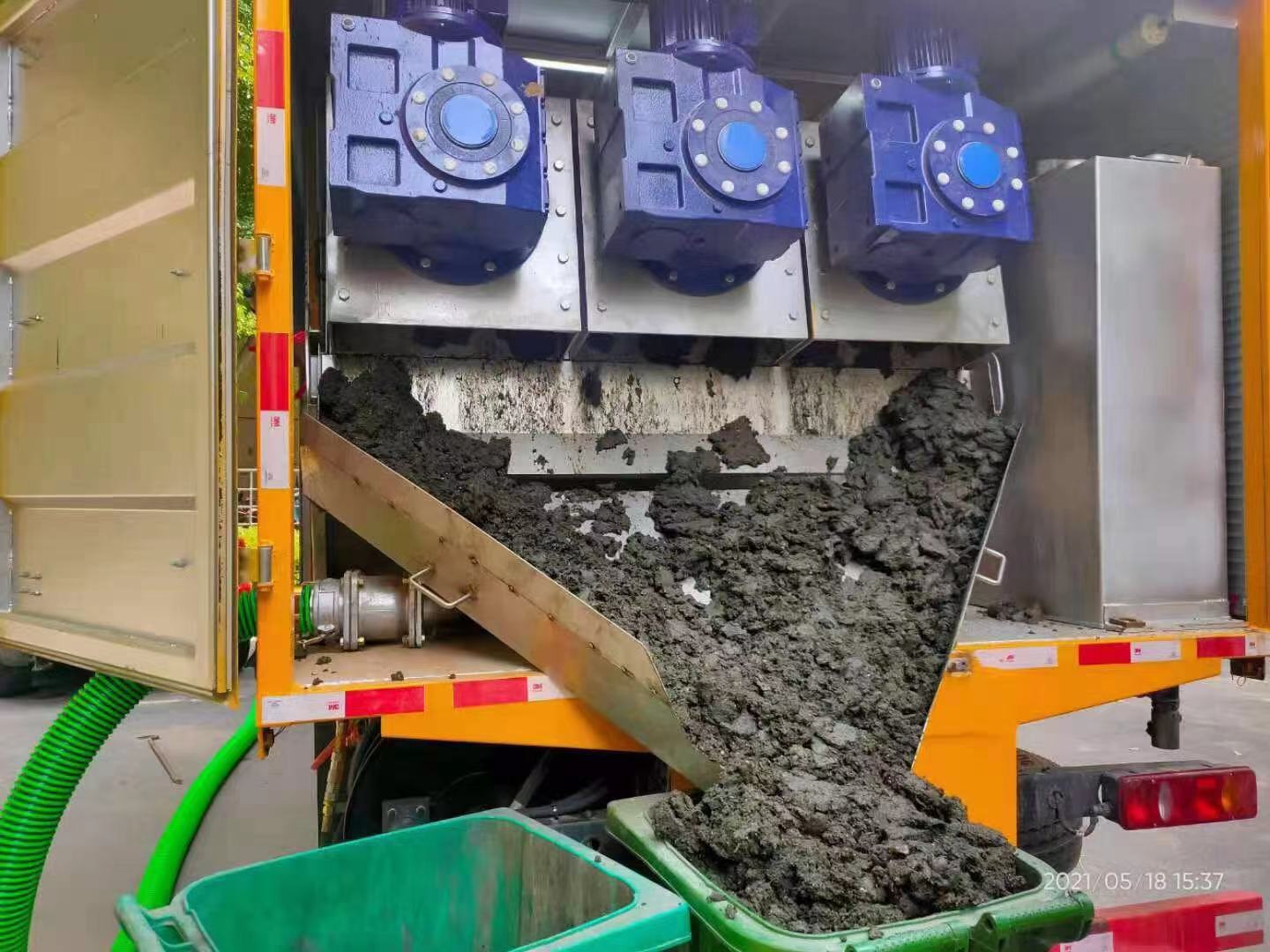 张家港化粪池清掏城市维护站-泥浆净化干湿分离处理